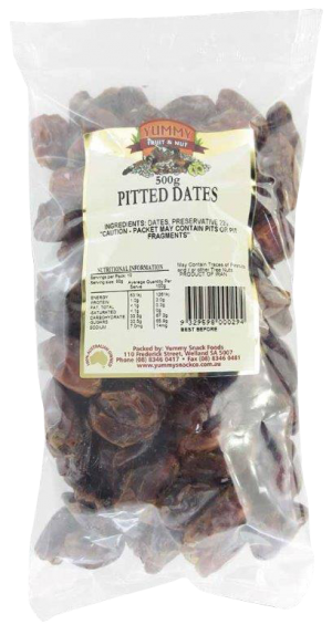 Dates Pitted