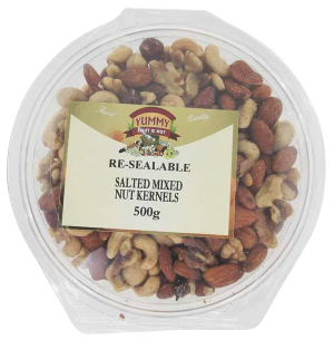 Large Tub - Mixed Nut Kernels Salted 500g