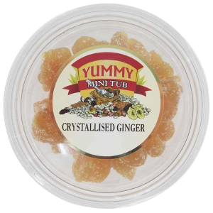 Mini Tub - Ginger Crystallised 250g